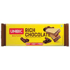 UNIBIC WAFERS RICH CHOCOLATE 75G